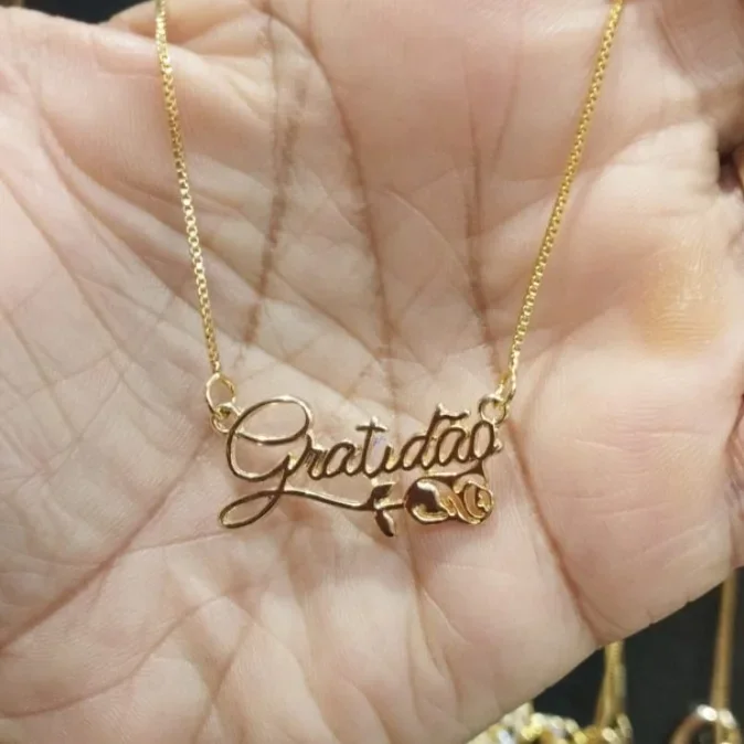 Colar Gratidão