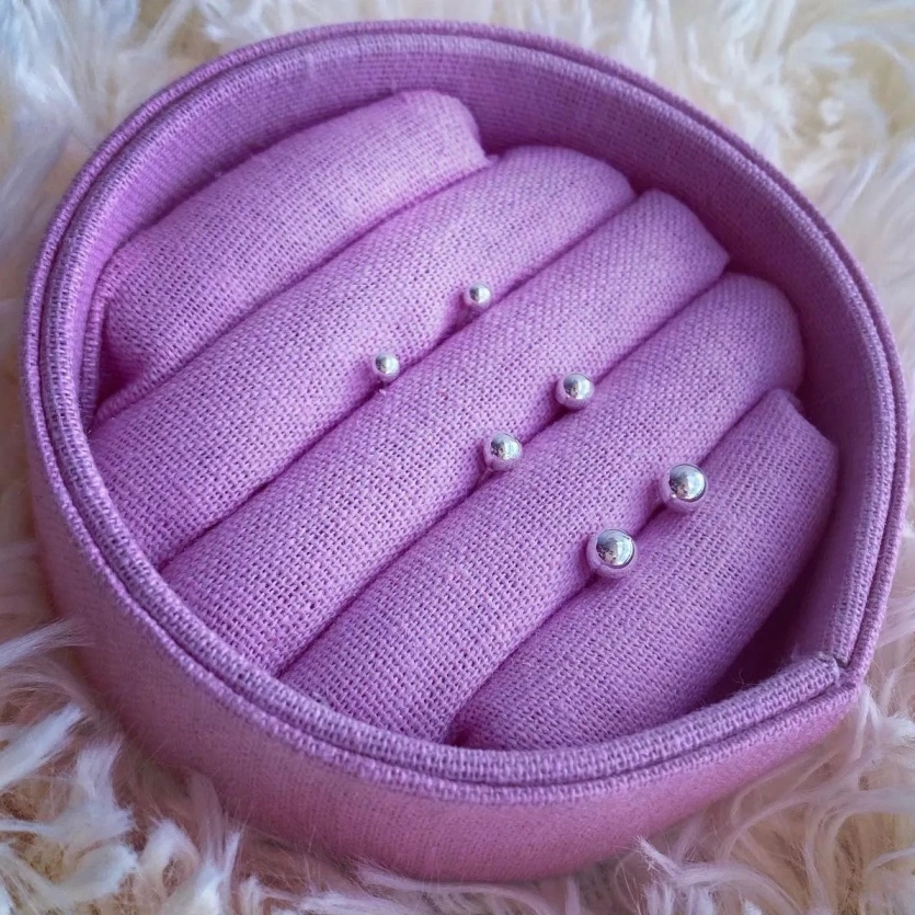 TRIO BOLINHA DE PRATA