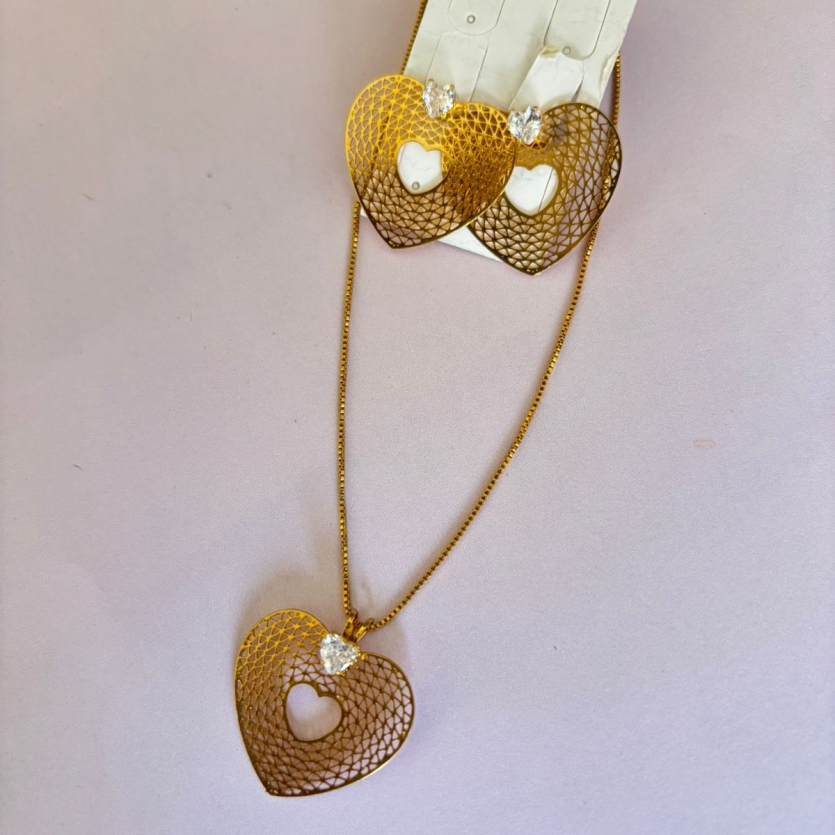 CONJUNTO CORAÇÃO GRANDE