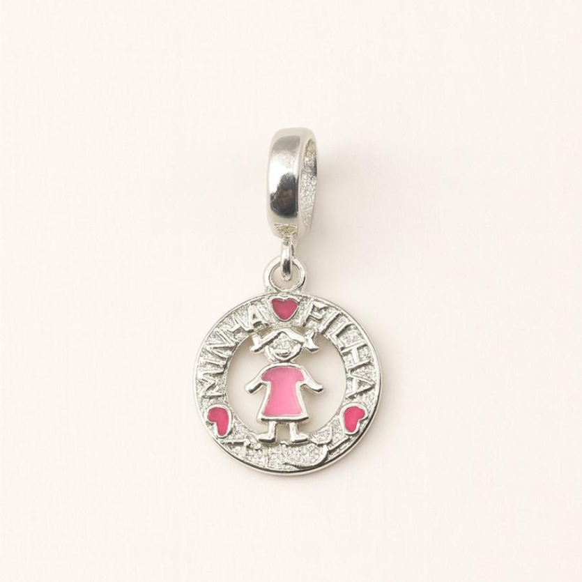 BERLOQUE MINHA FILHA PRATA 925